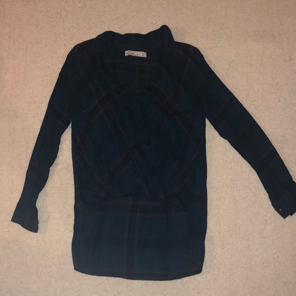 Plaid hi low top